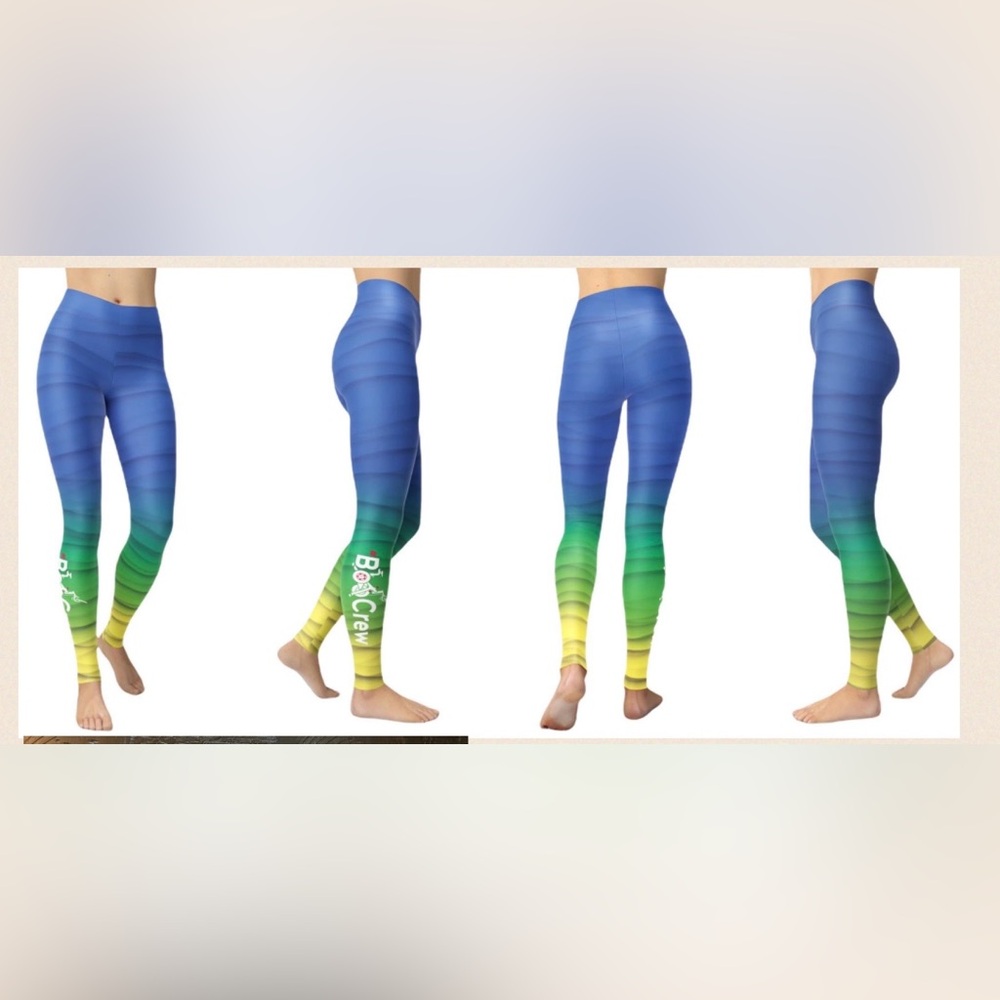 Miami Fitwear Kali #BooCrew Tooty Fruity Capri Leggings - Large